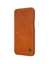 Hurtownia GSM - Etui Nillkin Qin Apple iPhone 12 Pro Max brązowy - NLK439 - {ean13} - Hurt
