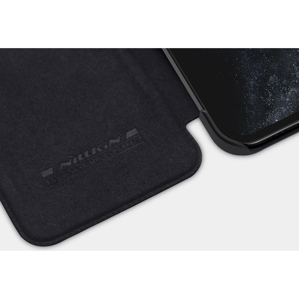 Hurtownia GSM - Etui Nillkin Qin Apple iPhone 12 Pro Max brązowy - NLK439 - {ean13} - Hurt