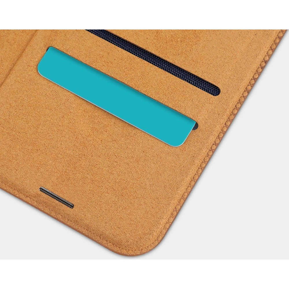 Hurtownia GSM - Etui Nillkin Qin Apple iPhone 12 Pro Max hnědé - NLK439 - {ean13} - Hurt