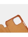 Hurtownia GSM - Etui Nillkin Qin Apple iPhone 12 Pro Max brązowy - NLK439 - {ean13} - Hurt