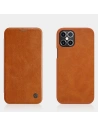 Hurtownia GSM - Etui Nillkin Qin Apple iPhone 12 Pro Max brązowy - NLK439 - {ean13} - Hurt