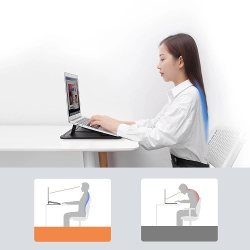 Etui Nillkin Versatile na laptopa do 16,1 cala czarny