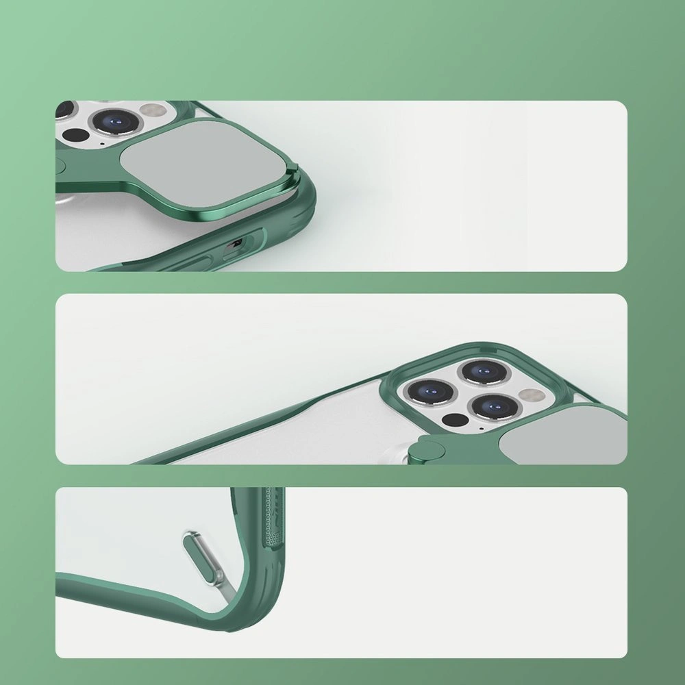 Hurtownia GSM - Etui Nillkin Cyclops Apple iPhone 12/12 Pro verde - NLK443 - {ean13} - Hurt