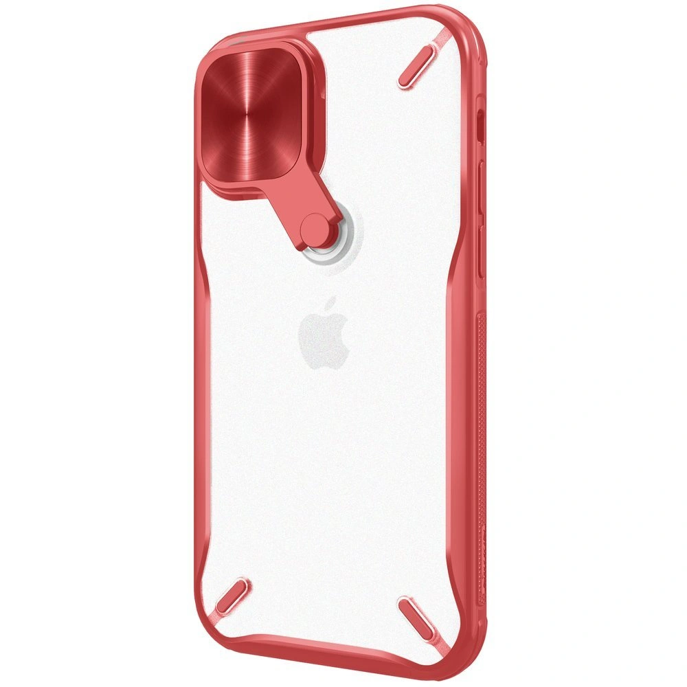 Hurtownia GSM - Etui Nillkin Cyclops Apple iPhone 12/12 Pro czerwony - NLK444 - {ean13} - Hurt