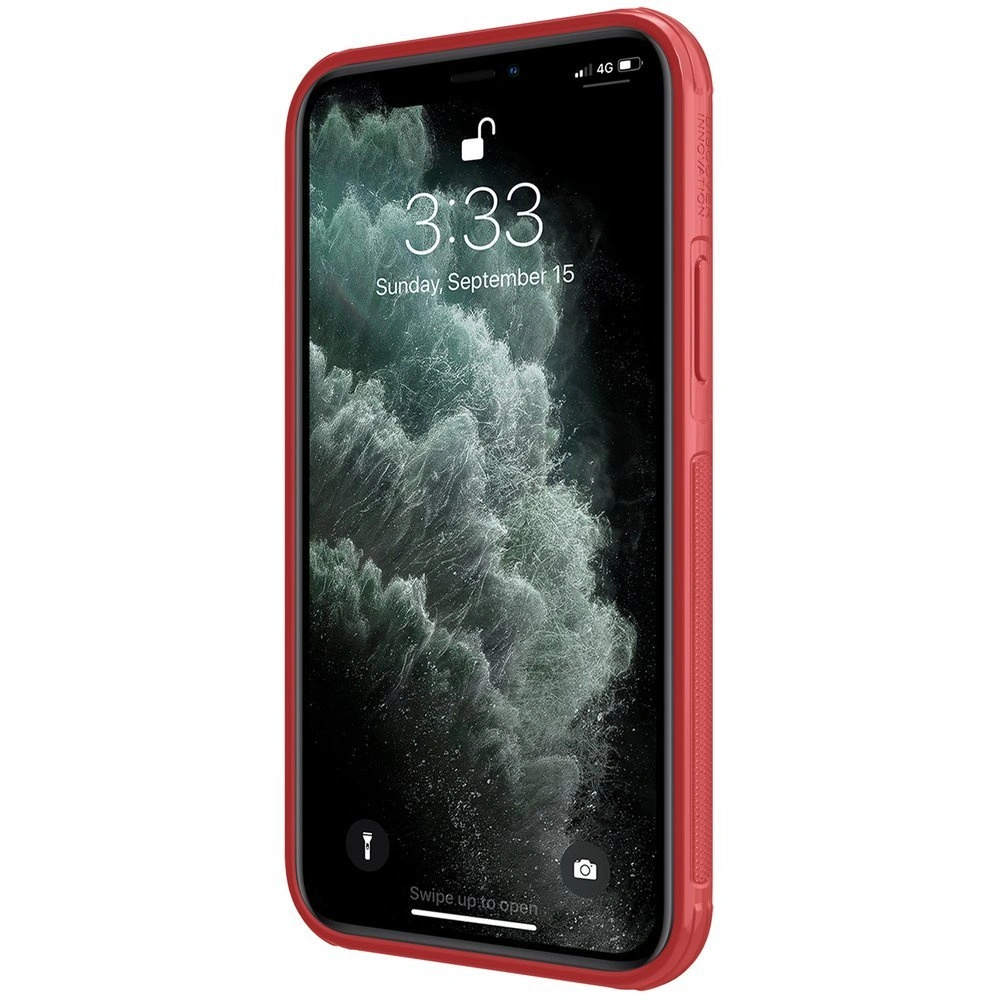 Hurtownia GSM - Etui Nillkin Cyclops Apple iPhone 12/12 Pro czerwony - NLK444 - {ean13} - Hurt