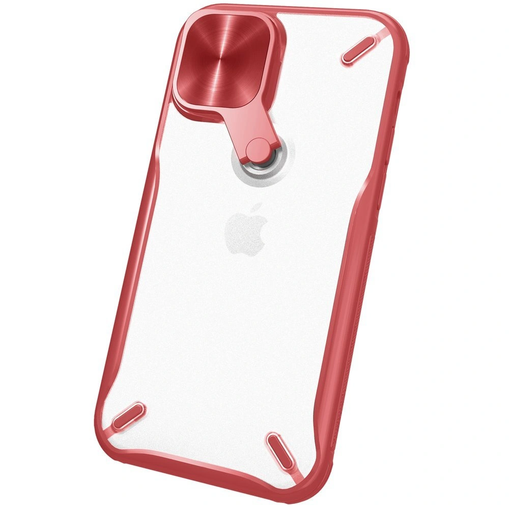Hurtownia GSM - Etui Nillkin Cyclops Apple iPhone 12/12 Pro czerwony - NLK444 - {ean13} - Hurt