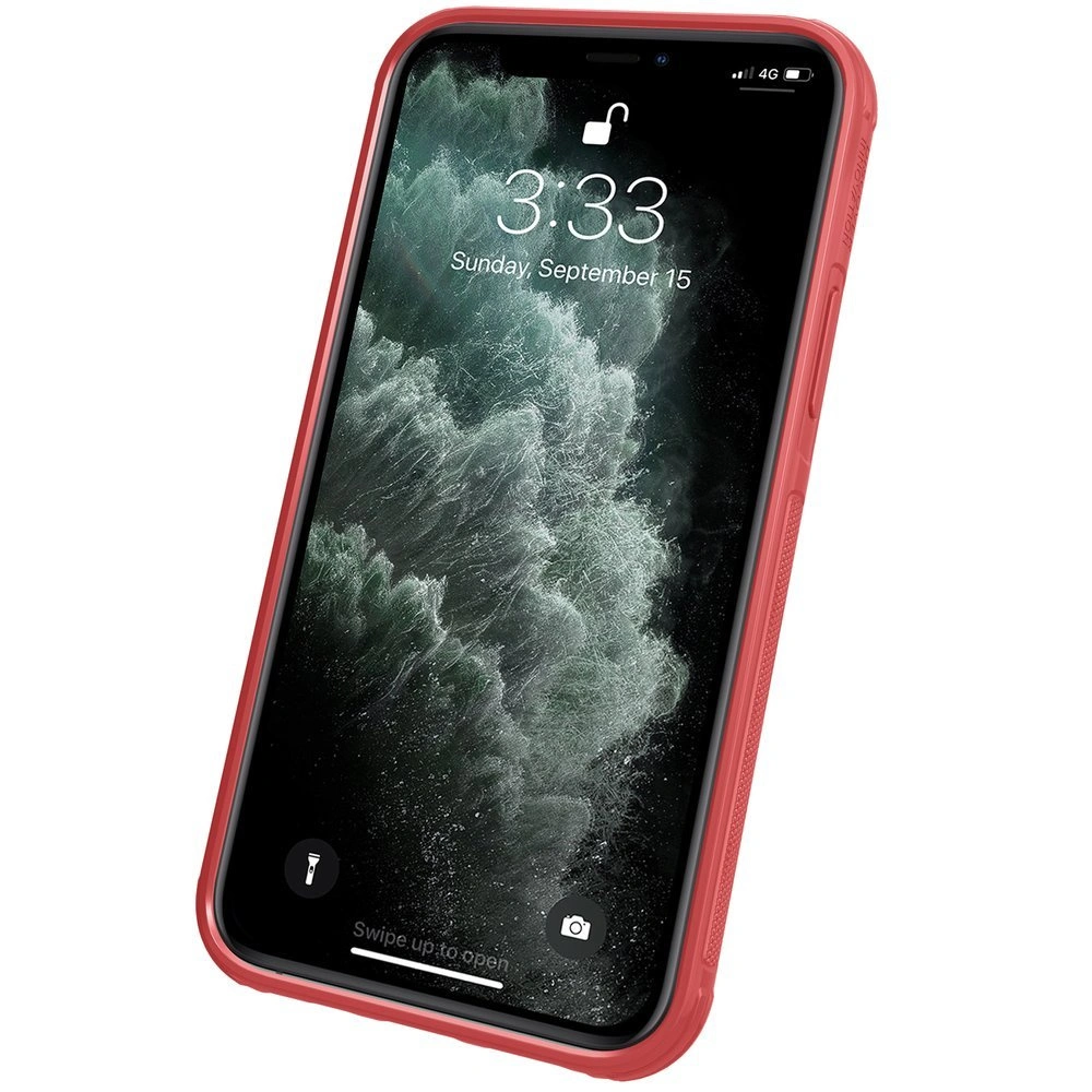 Hurtownia GSM - Etui Nillkin Cyclops Apple iPhone 12/12 Pro czerwony - NLK444 - {ean13} - Hurt