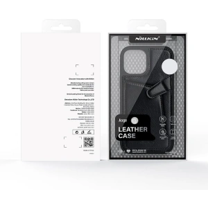 Hurtownia GSM - Case Nillkin Aoge Leather Apple iPhone 12 mini schwarz - NLK445 - {ean13} - Hurt