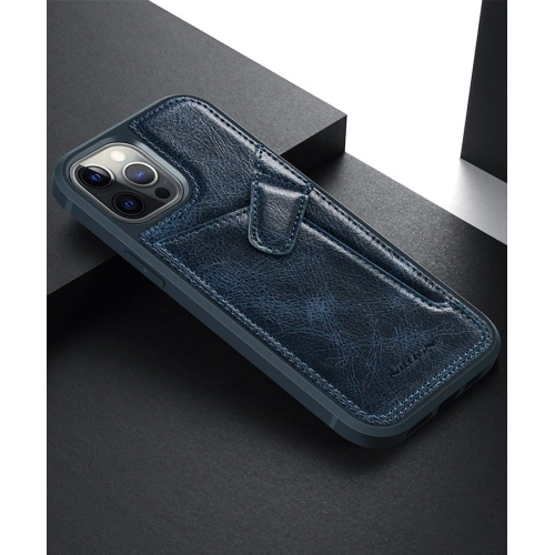 Etui Nillkin Aoge Leather Apple iPhone 12 mini czarny