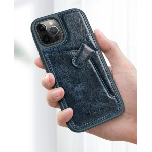 Etui Nillkin Aoge Leather Apple iPhone 12 mini brązowy