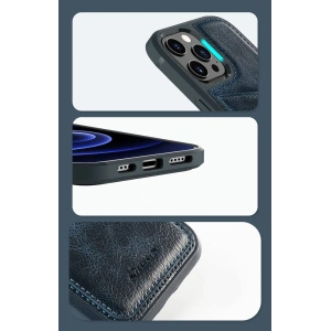 Etui Nillkin Aoge Leather Apple iPhone 12 mini brązowy