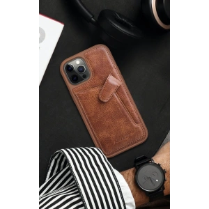 Etui Nillkin Aoge Leather Apple iPhone 12 mini brązowy