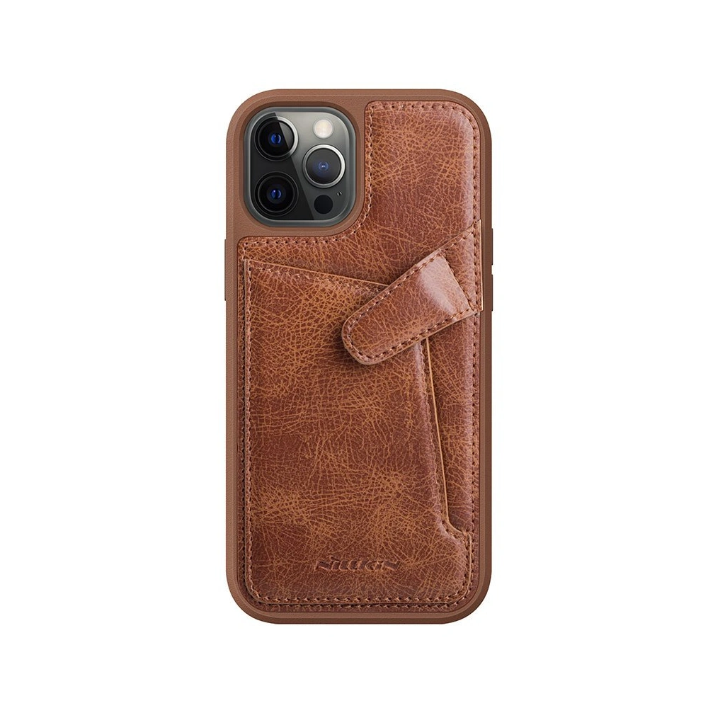 Wholesale Nillkin Aoge Leather Apple iPhone 12/12 Pro brown - NLK447 - {ean13} - Hurt