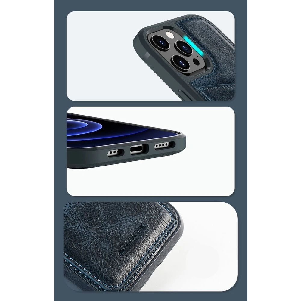 Hurtownia GSM - Case Nillkin Aoge Leather Apple iPhone 12/12 Pro braun - NLK447 - {ean13} - Hurt