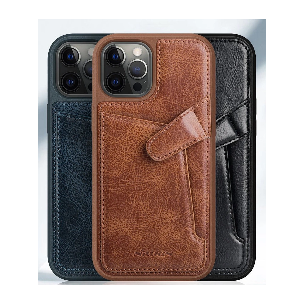 Hurtownia GSM - Etui Nillkin Aoge Leather Apple iPhone 12 Pro Max fekete - NLK448 - {ean13} - Hurt