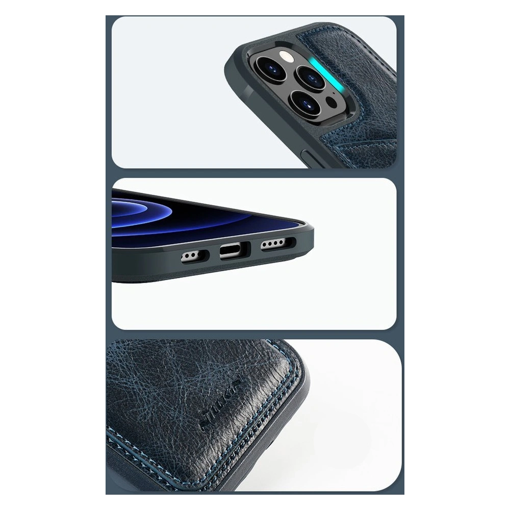 Hurtownia GSM - Etui Nillkin Aoge Leather Apple iPhone 12 Pro Max fekete - NLK448 - {ean13} - Hurt