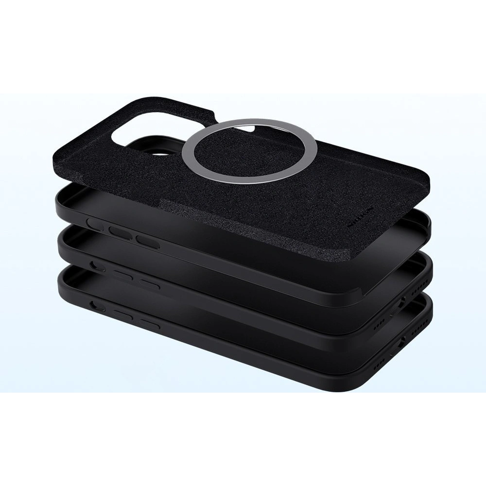 Hurtownia GSM - Etui Nillkin Flex Pure Pro MagSafe Apple iPhone 12 Pro Max černé - NLK449 - {ean13} - Hurt