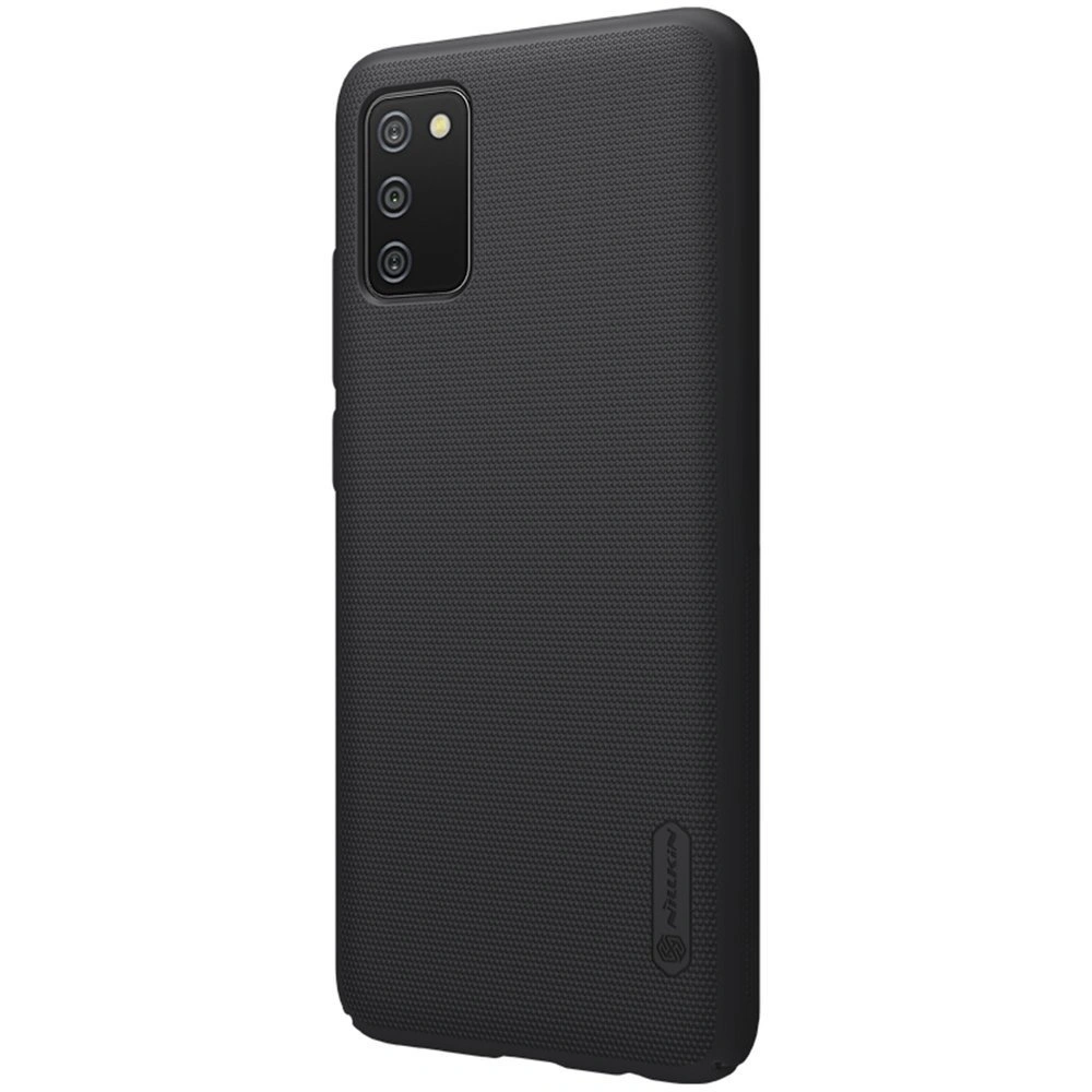 Hurtownia GSM - Etui Nillkin Super Frosted Shield Samsung Galaxy A02s EU černé - NLK450 - {ean13} - Hurt