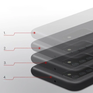 Wholesale Nillkin Super Frosted Shield Samsung Galaxy A02s EU black - NLK450 - {ean13} - Hurt
