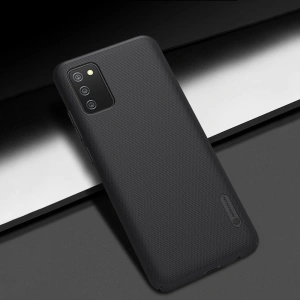 Wholesale Nillkin Super Frosted Shield Samsung Galaxy A02s EU black - NLK450 - {ean13} - Hurt