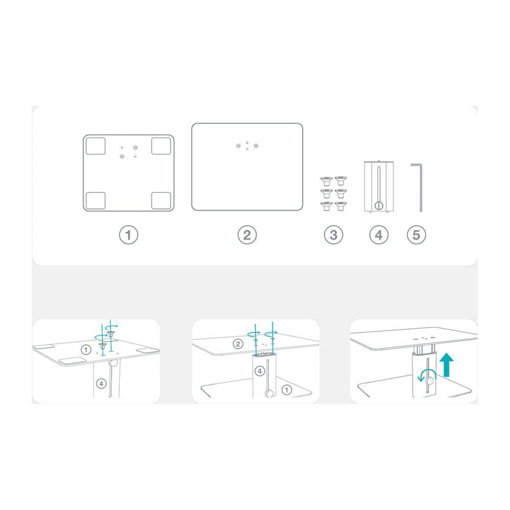 Wholesale Nillkin HighDesk tall stand monitor black - NLK452 - {ean13} - Hurt