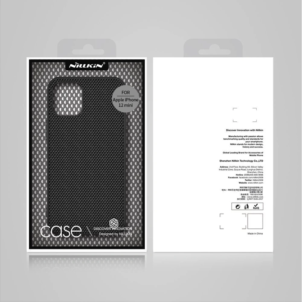 Hurtownia GSM - Tok Nillkin Textured Apple iPhone 12 mini fekete - NLK453 - {ean13} - Hurt