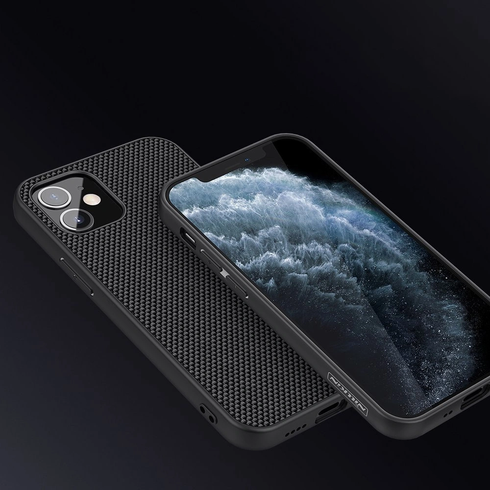 Hurtownia GSM - Tok Nillkin Textured Apple iPhone 12 mini fekete - NLK453 - {ean13} - Hurt