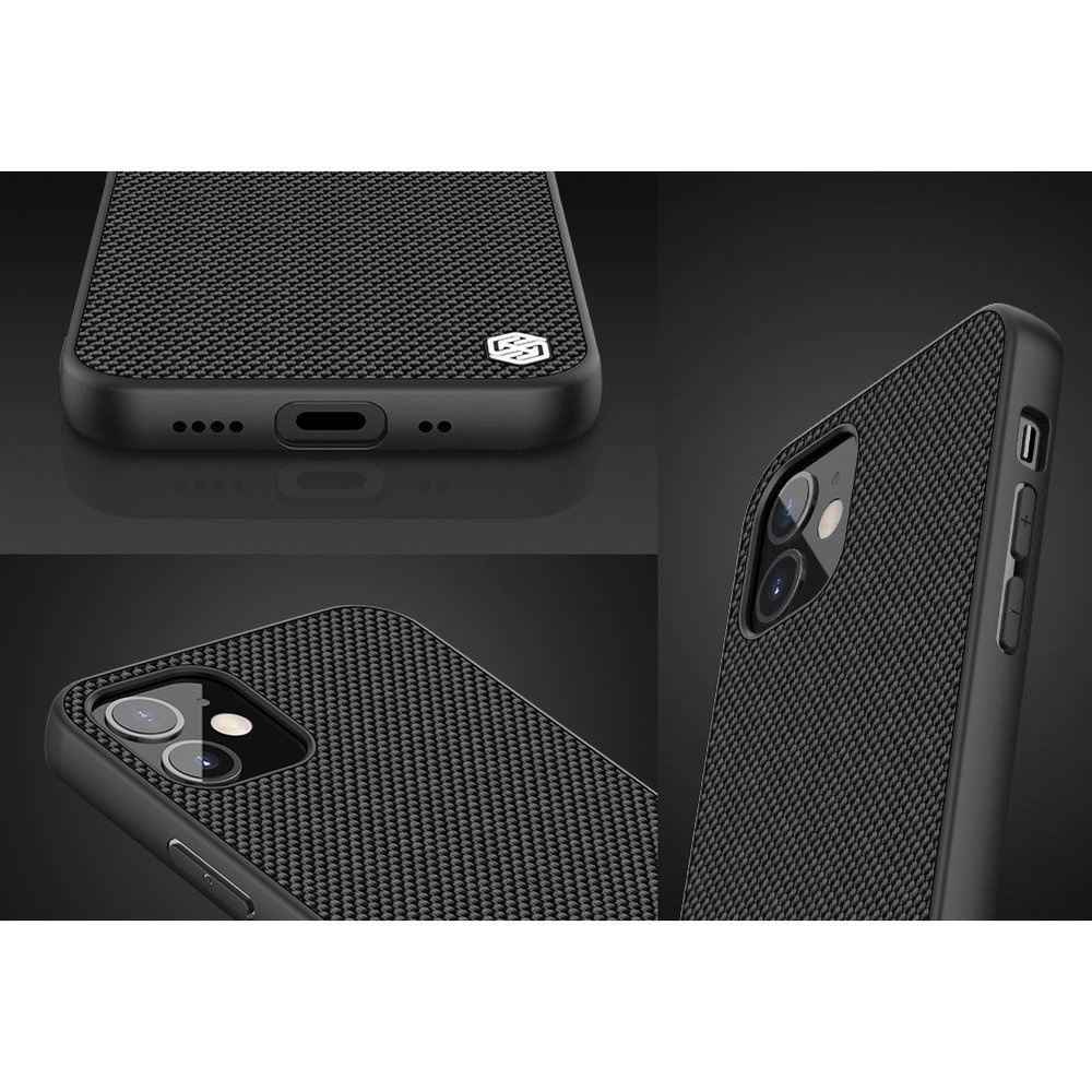 Hurtownia GSM - Tok Nillkin Textured Apple iPhone 12 mini fekete - NLK453 - {ean13} - Hurt