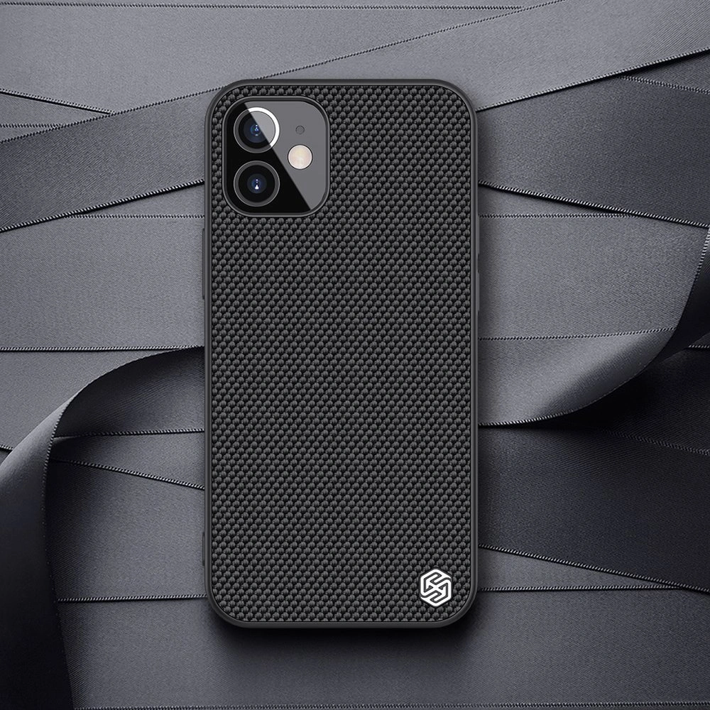 Hurtownia GSM - Etui Nillkin Textured Apple iPhone 12 mini černé - NLK453 - {ean13} - Hurt