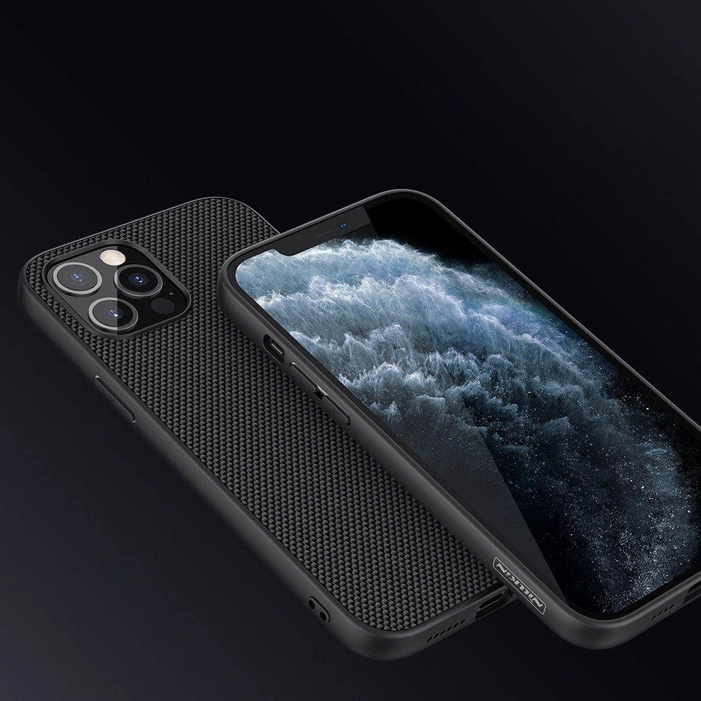 Hurtownia GSM - Etui Nillkin Textured Apple iPhone 12 Pro Max negru - NLK454 - {ean13} - Hurt