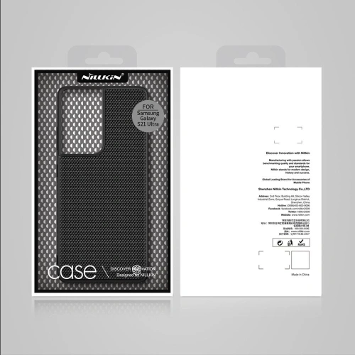 Etui Nillkin Textured Samsung Galaxy S21 Ultra czarny