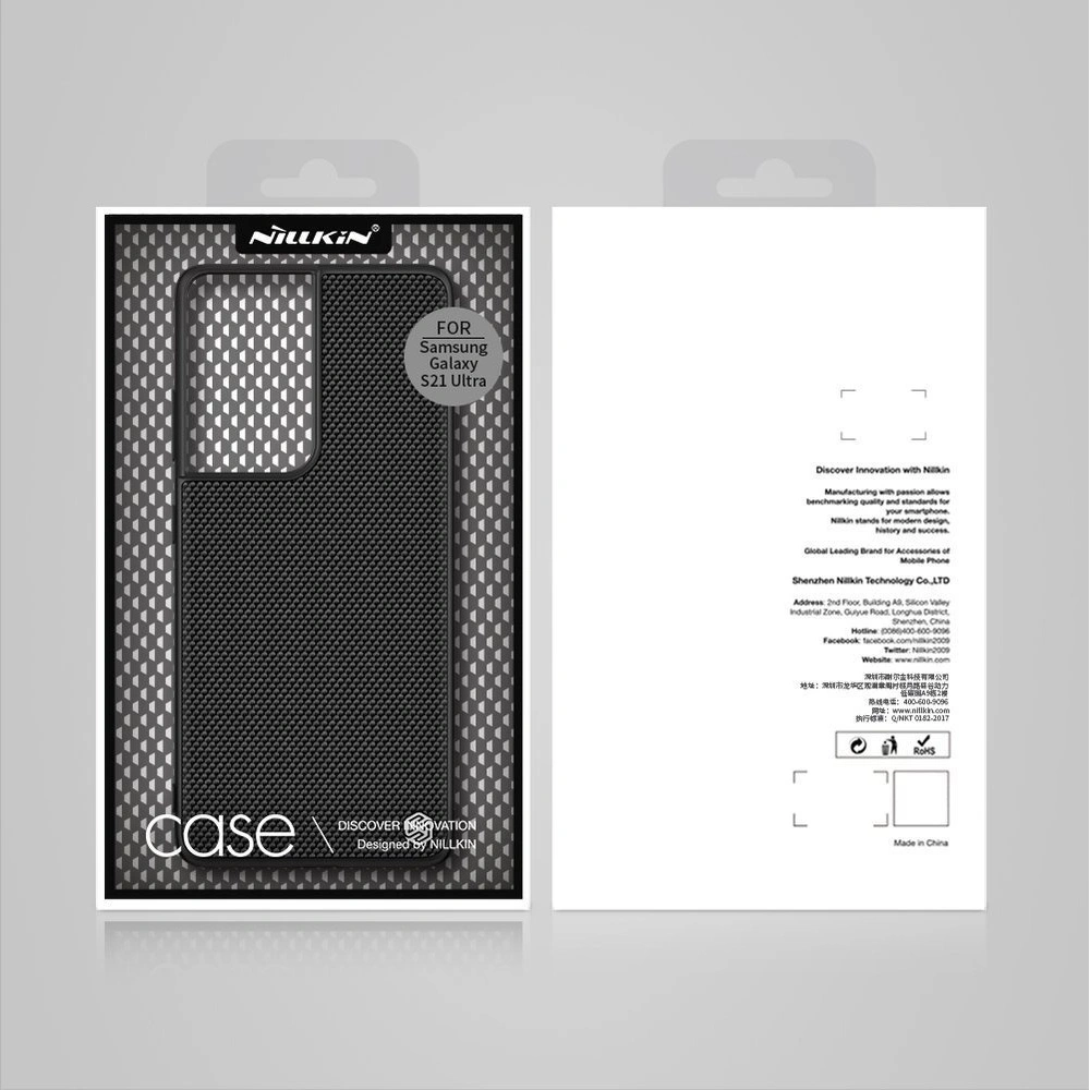Hurtownia GSM - Etui Nillkin Textured Samsung Galaxy S21 Ultra fekete - NLK456 - {ean13} - Hurt