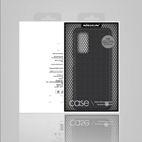 Etui Nillkin Textured Xiaomi Mi 10T/Pro czarny