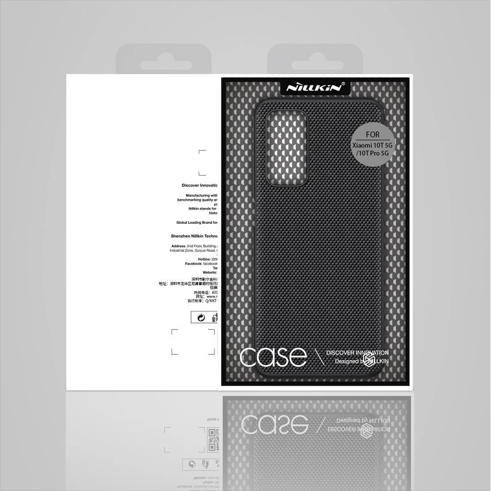 Hurtownia GSM - Etui Nillkin Textured Xiaomi Mi 10T/Pro černé - NLK457 - {ean13} - Hurt