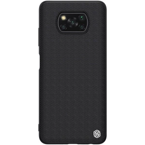 Hurtownia GSM - Etui Nillkin Textured Xiaomi Poco X3 NFC/X3 Pro negru - NLK458 - {ean13} - Hurt