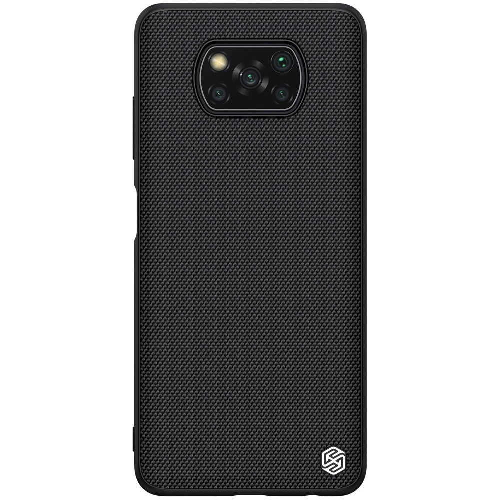 Hurtownia GSM - Etui Nillkin Textured Xiaomi Poco X3 NFC/X3 Pro negru - NLK458 - {ean13} - Hurt