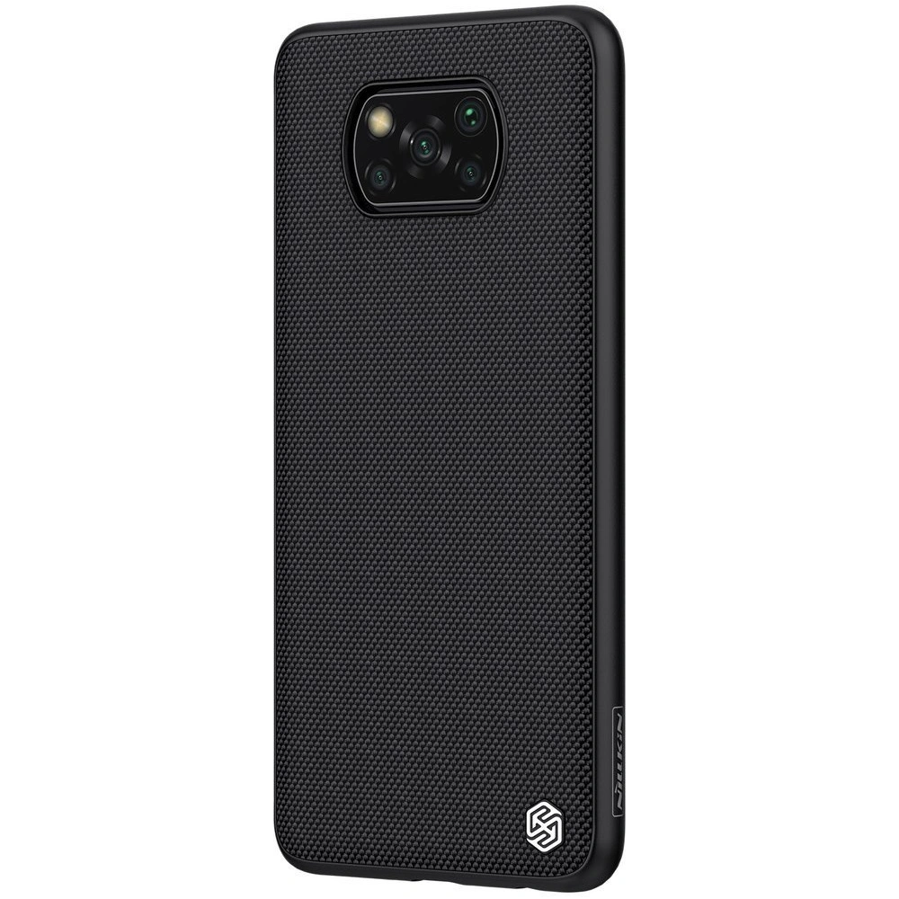 Hurtownia GSM - Etui Nillkin Textured Xiaomi Poco X3 NFC/X3 Pro negru - NLK458 - {ean13} - Hurt