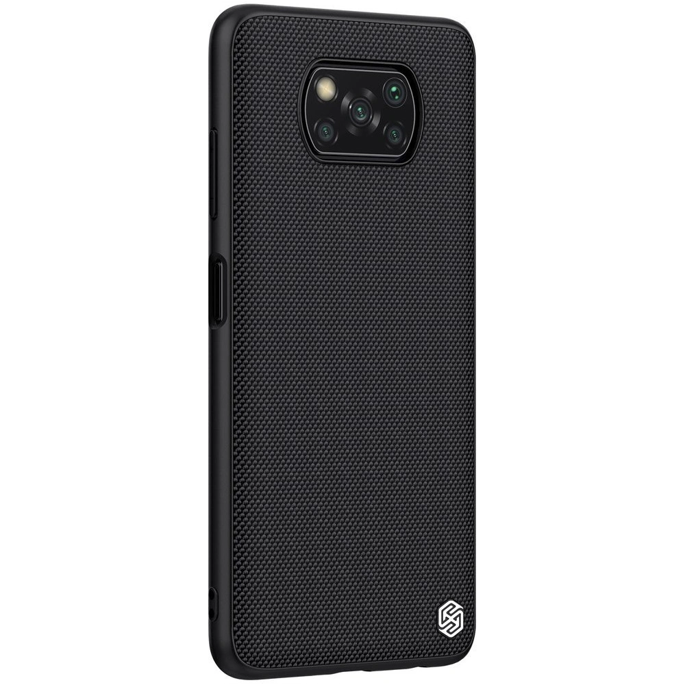 Hurtownia GSM - Etui Nillkin Textured Xiaomi Poco X3 NFC/X3 Pro negru - NLK458 - {ean13} - Hurt