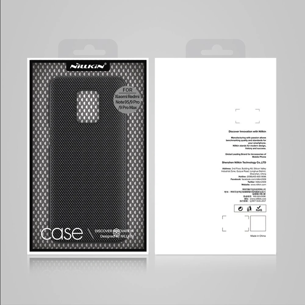 Hurtownia GSM - Etui Nillkin Textured Xiaomi Redmi Note 9S/9 Pro fekete - NLK459 - {ean13} - Hurt