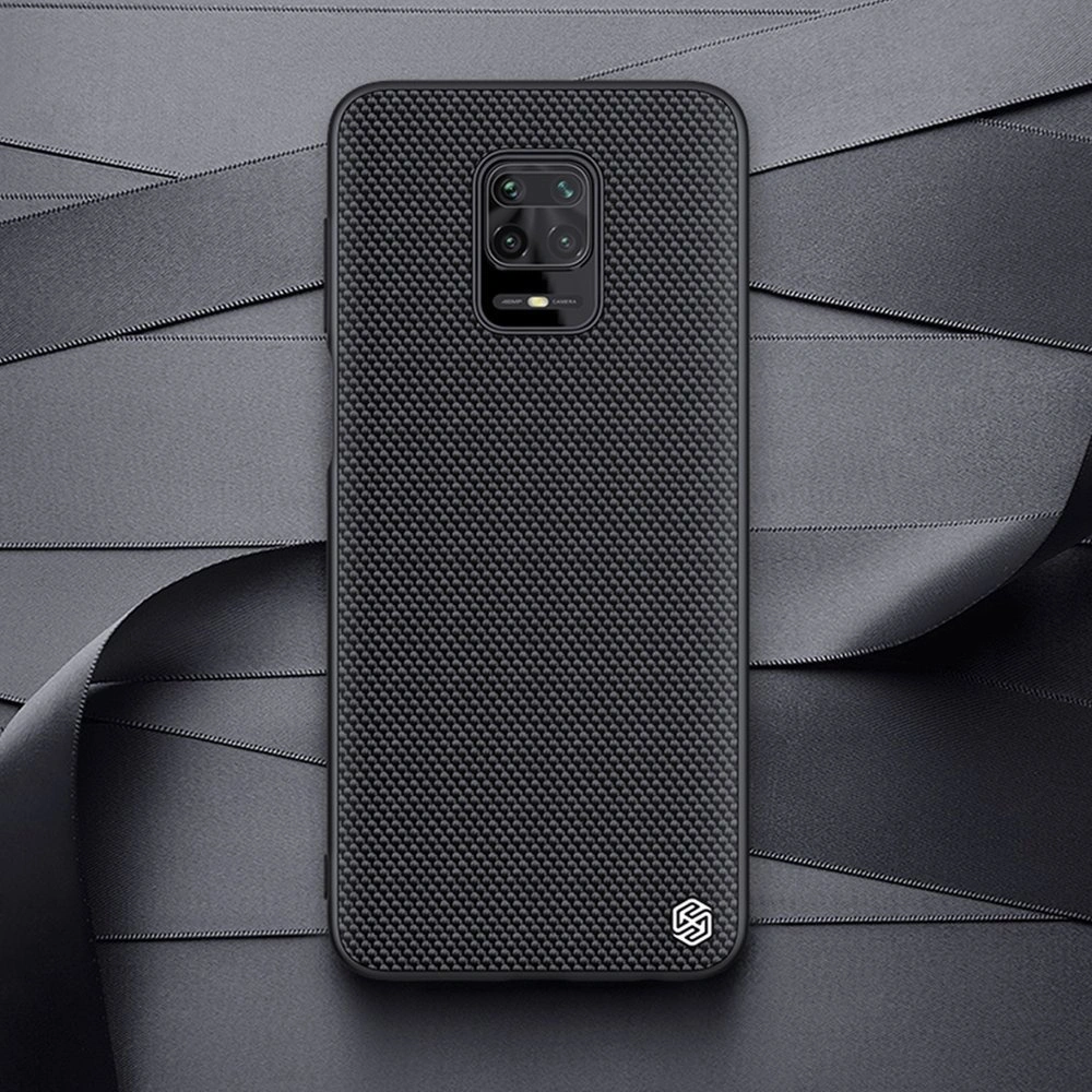 Hurtownia GSM - Etui Nillkin Textured Xiaomi Redmi Note 9S/9 Pro fekete - NLK459 - {ean13} - Hurt