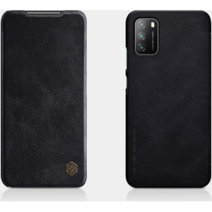 Hurtownia GSM - Case Nillkin Qin Xiaomi Poco M3 schwarz - NLK461 - {ean13} - Hurt