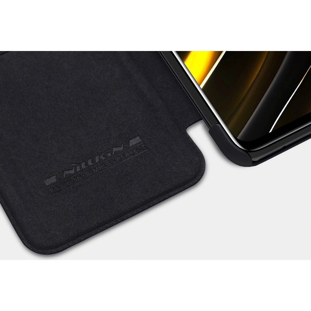 Hurtownia GSM - Case Nillkin Qin Xiaomi Poco M3 schwarz - NLK461 - {ean13} - Hurt