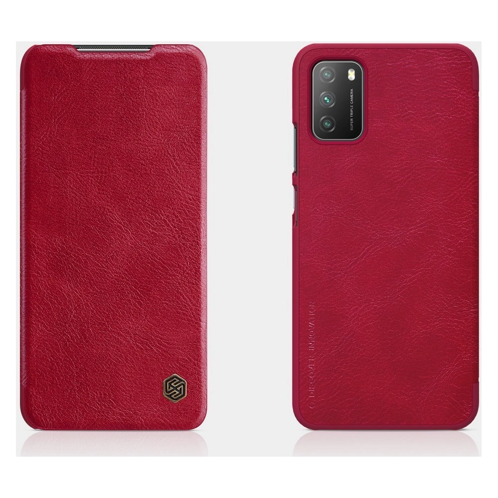 Hurtownia GSM - Etui Nillkin Qin Xiaomi Poco M3 negru - NLK461 - {ean13} - Hurt