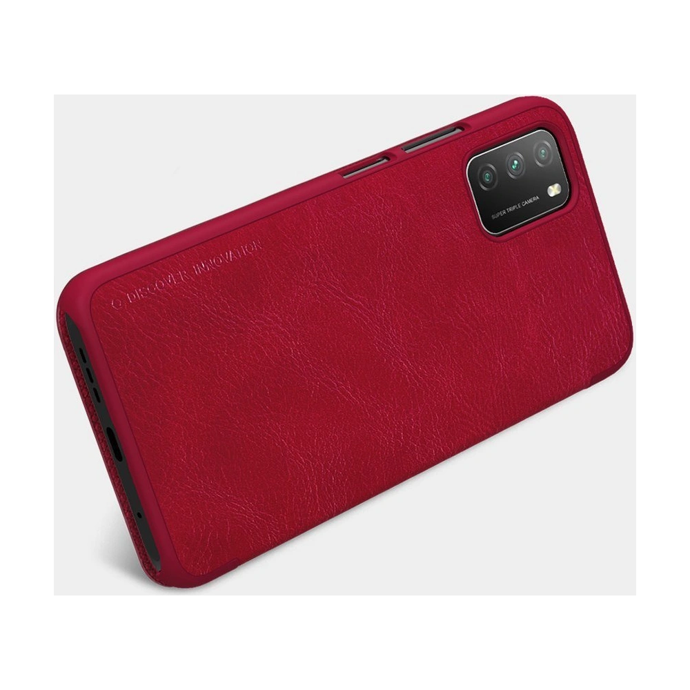 Hurtownia GSM - Etui Nillkin Qin Xiaomi Poco M3 fekete - NLK461 - {ean13} - Hurt