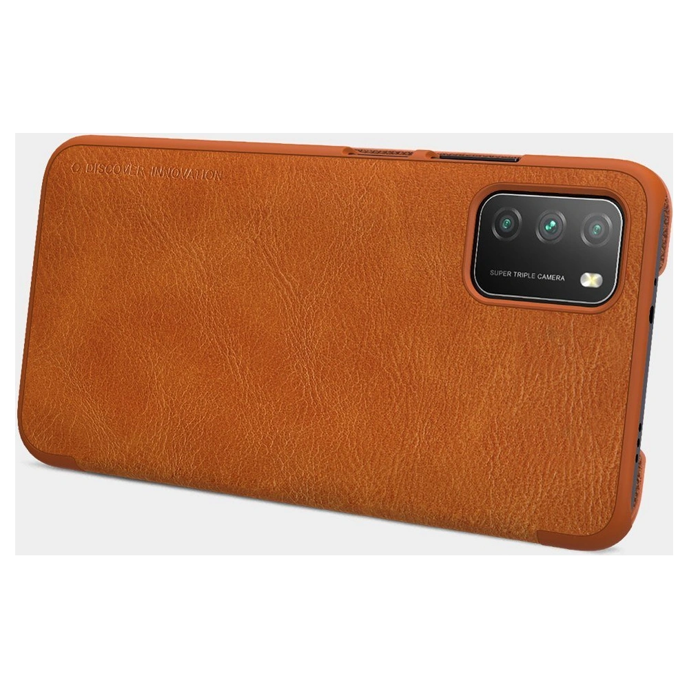 Hurtownia GSM - Etui Nillkin Qin Xiaomi Poco M3 fekete - NLK461 - {ean13} - Hurt