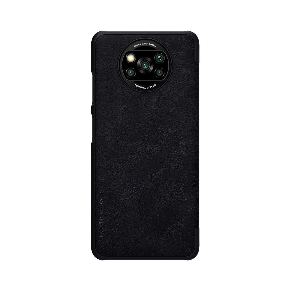 Hurtownia GSM - Etui Nillkin Qin Xiaomi Poco X3 NFC/X3 Pro negru - NLK462 - {ean13} - Hurt