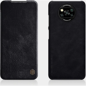 Hurtownia GSM - Case Nillkin Qin Xiaomi Poco X3 NFC/X3 Pro schwarz - NLK462 - {ean13} - Hurt