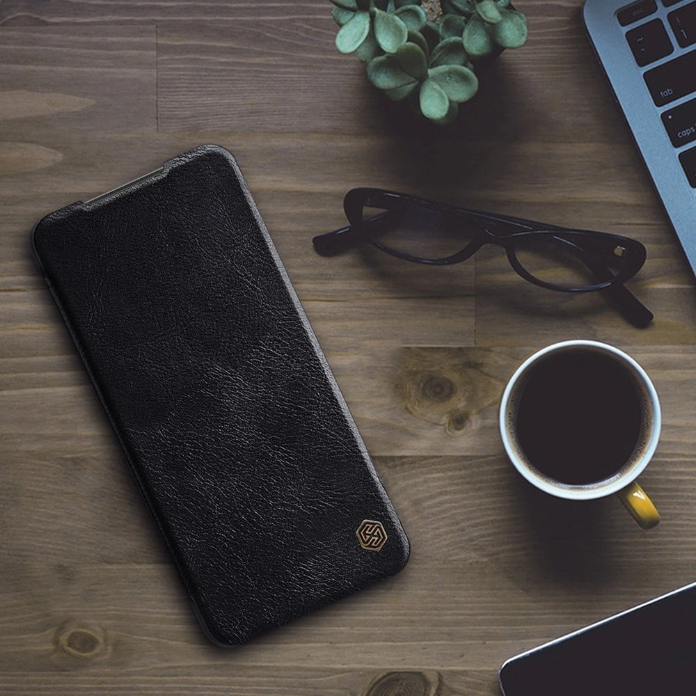 Hurtownia GSM - Etui Nillkin Qin Xiaomi Poco X3 NFC/X3 Pro negru - NLK462 - {ean13} - Hurt