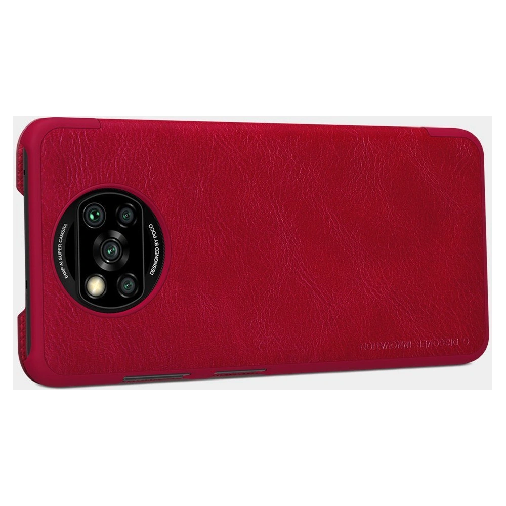 Hurtownia GSM - Etui Nillkin Qin Xiaomi Poco X3 NFC/X3 Pro negru - NLK462 - {ean13} - Hurt