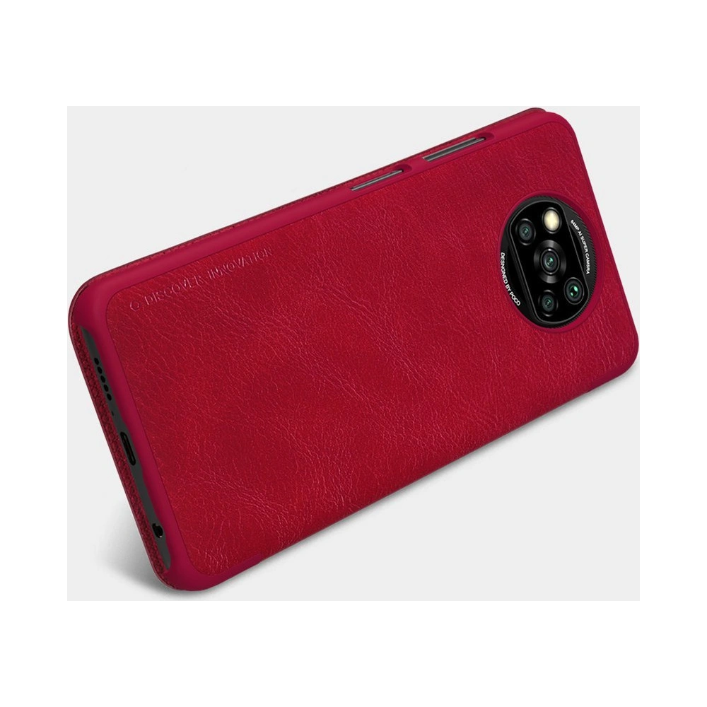 Hurtownia GSM - Etui Nillkin Qin Xiaomi Poco X3 NFC/X3 Pro negru - NLK462 - {ean13} - Hurt